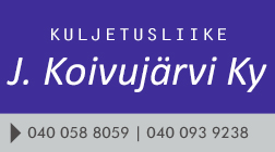 Kuljetusliike J. Koivujärvi Ky logo